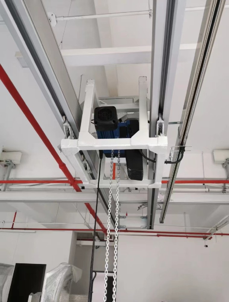 1t雙（shuāng）梁鋁合金軌道起重機